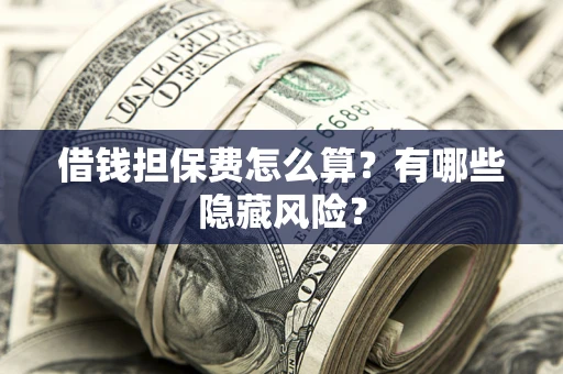 武汉借钱担保费怎么算？有哪些隐藏风险？