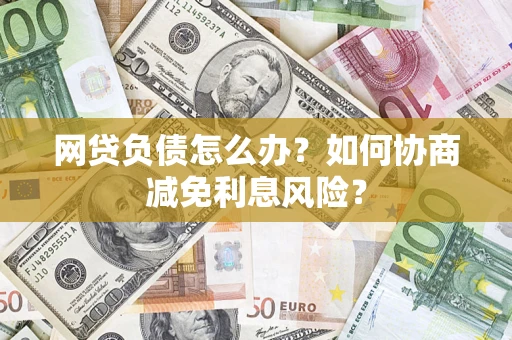 武汉网贷负债怎么办？如何协商减免利息风险？