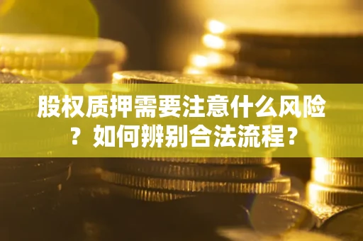 武汉股权质押需要注意什么风险？如何辨别合法流程？