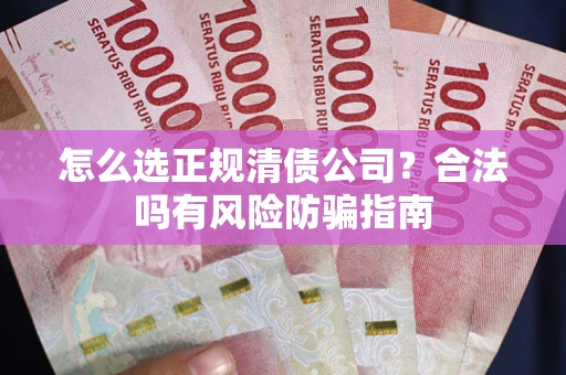 武汉怎么选正规清债公司？合法吗有风险防骗指南
